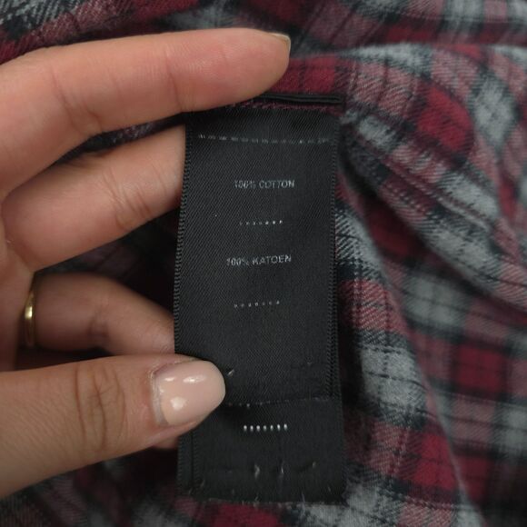 HARLEY DAVIDSON 120th Anniversary Flannel Shirt Jacket Plaid Mot Biker 90s Y2k - Picture 9 of 10